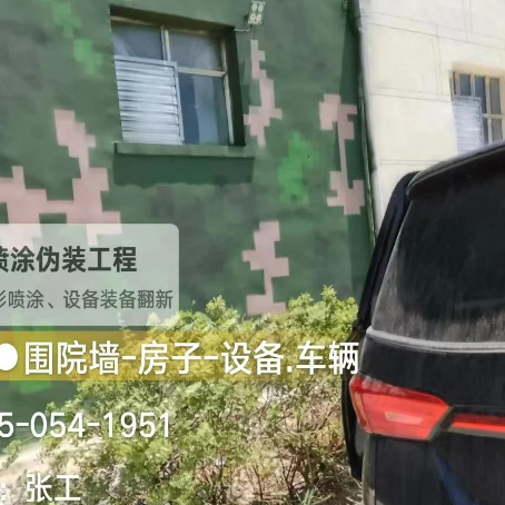 彭水数码迷彩漆施工